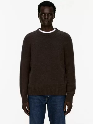 Maille-ARKET AlpacaMerino Blend Jumper Marron foncé