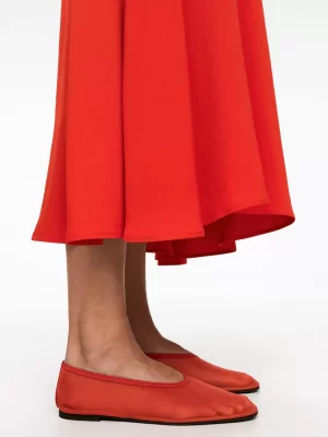 Toutes Les Chaussures-ARKET Ballerines en maille Rouge