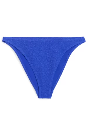 Maillots De Bain-ARKET Bas de maillot texturé taille haute Bleu vif