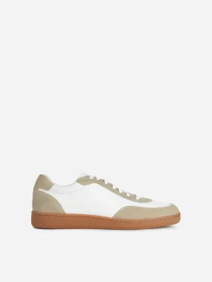 Chaussures En Cuir | Baskets-ARKET Baskets en cuir Blanc/Beige