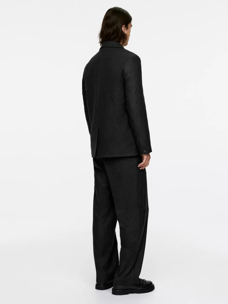 Costumes-ARKET Blazer en laine Gris foncé