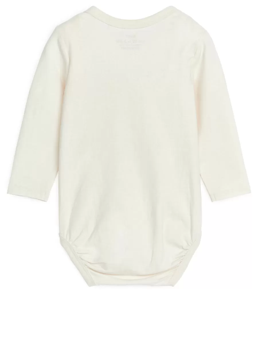 Bodys-ARKET Body en coton doux pour nouveau-né Blanc
