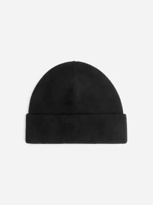 Bonnets-ARKET Bonnet côtelé Noir