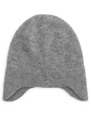Accessoires-ARKET Bonnet en cachemire mélangé Gris chiné