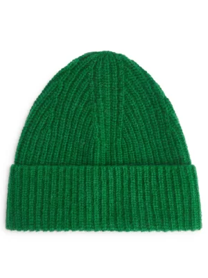 Tous Les Accessoires-ARKET Bonnet en laine Vert