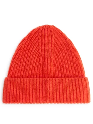 Tous Les Accessoires-ARKET Bonnet en laine Rouge