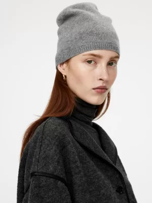 Bonnets Et Gants-ARKET Bonnet en laine et cachemire gris