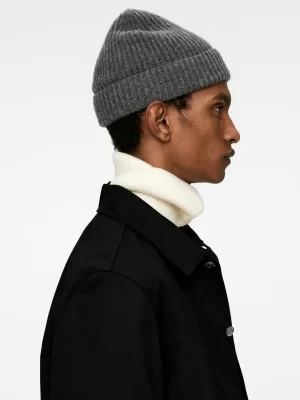 Bonnets | Maille-ARKET Bonnet en laine et cachemire Gris chiné