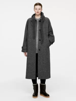Toutes Les Chaussures-ARKET Bottes en cuir doublées Noir