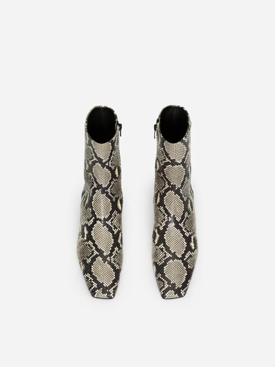 Toutes Les Chaussures-ARKET Bottines à bouts carrés Serpent