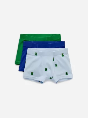 Sous-Vêtements-ARKET Boxers en jersey Vert/Bleu/Bleu clair