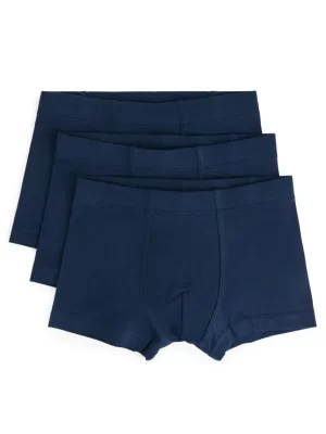 Sous-Vêtements-ARKET Boxers en jersey Bleu foncé
