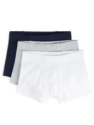 Sous-Vêtements-ARKET Boxers en jersey Gris/Blanc/Bleu