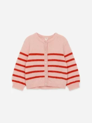 Maille | Maille-ARKET Cardigan en laine et alpaga Rose/Rouge