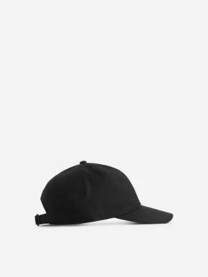 Chapeaux-ARKET Casquette en coton et chanvre Noir