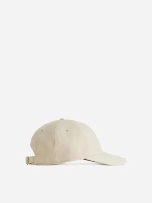 Chapeaux-ARKET Casquette en coton et chanvre Beige