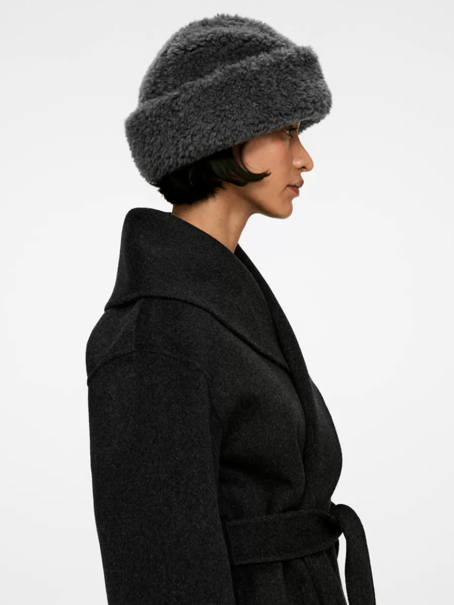 Bonnets Et Gants-ARKET Chapeau en peluche Gris foncé
