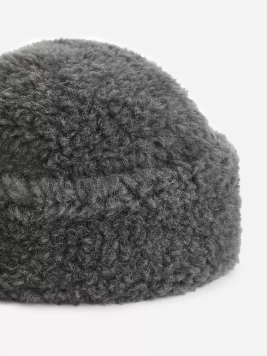 Bonnets Et Gants-ARKET Chapeau en peluche Gris foncé