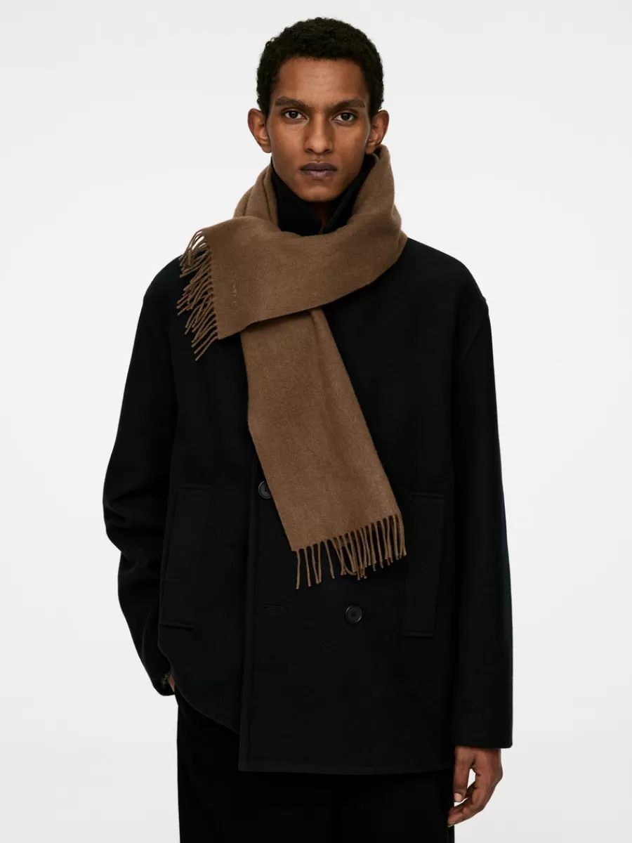 Écharpes-ARKET Écharpe en laine Beige foncé