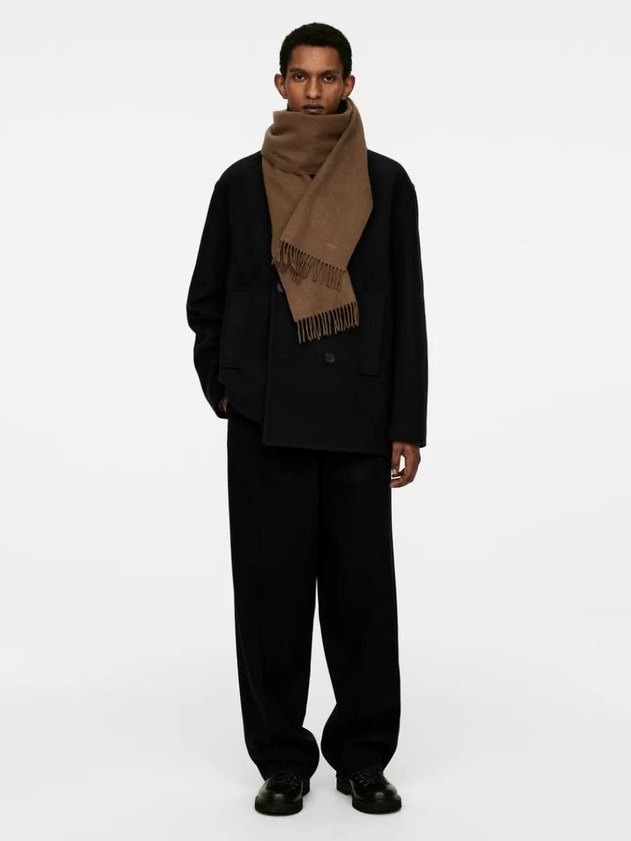 Écharpes-ARKET Écharpe en laine Beige foncé