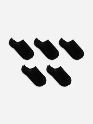 Chaussettes-ARKET Chaussettes de tennis, 5 paires Noir