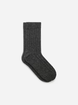 Chaussettes-ARKET Chaussettes mouchetées Gris foncé