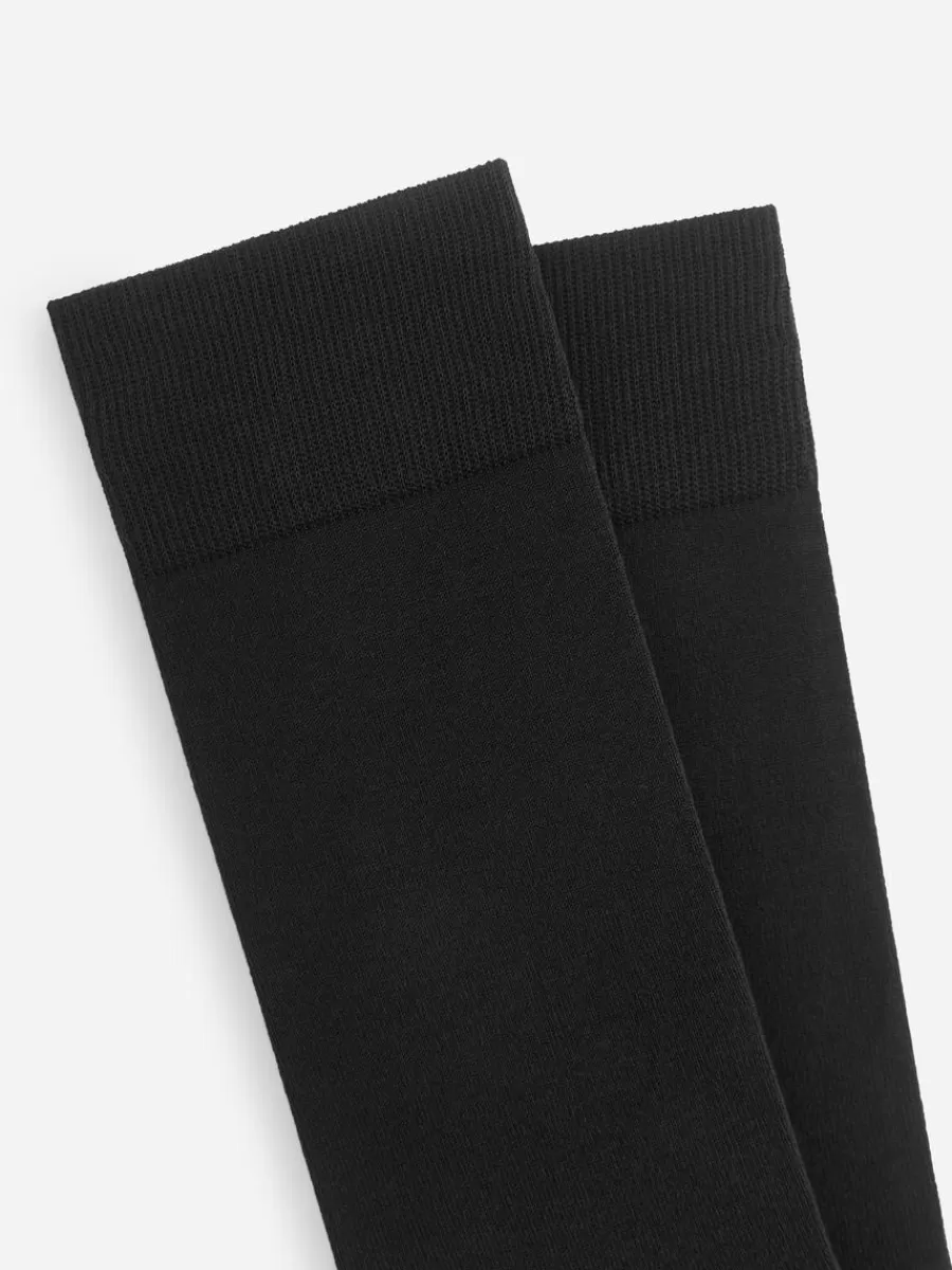 Chaussettes-ARKET Chaussettes unies, lot de 3 Noir