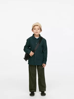 Hauts | Chemises-ARKET Chemise à carreaux en flanelle Bleu/Vichy