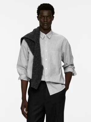 Chemises-ARKET Chemise décontractée en coton Blanc