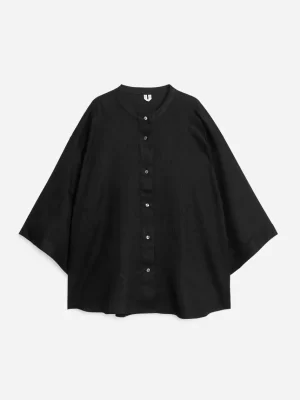Maillots De Bain | Tenues Décontractées-ARKET Chemise décontractée en lin Noir