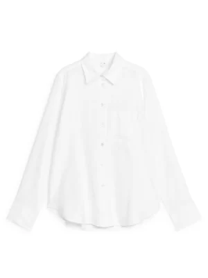 Chemises Et Chemisiers-ARKET Chemise en lin Blanc