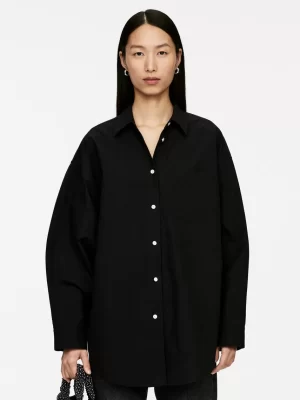 Chemises Et Chemisiers-ARKET Chemise oversize en coton Noir