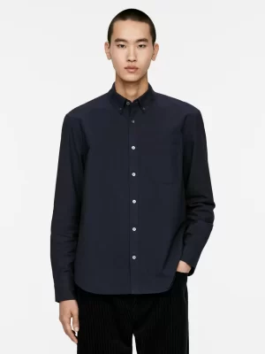 Chemises-ARKET Chemise Oxford Bleu foncé