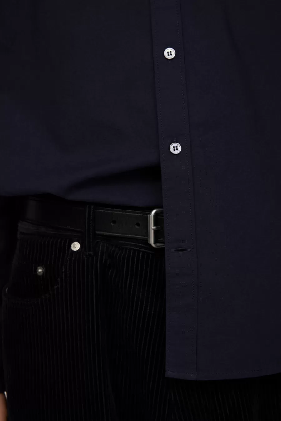 Chemises-ARKET Chemise Oxford Bleu foncé