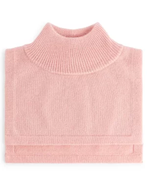 Tous Les Accessoires-ARKET Col cheminée en laine mérinos Rose