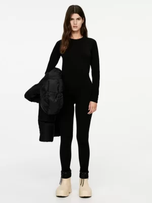 Vêtements De Sport-ARKET Collants en laine sans couture Noir