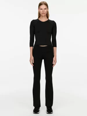 Vêtements De Sport-ARKET Collants évasés souples et extensibles Noir