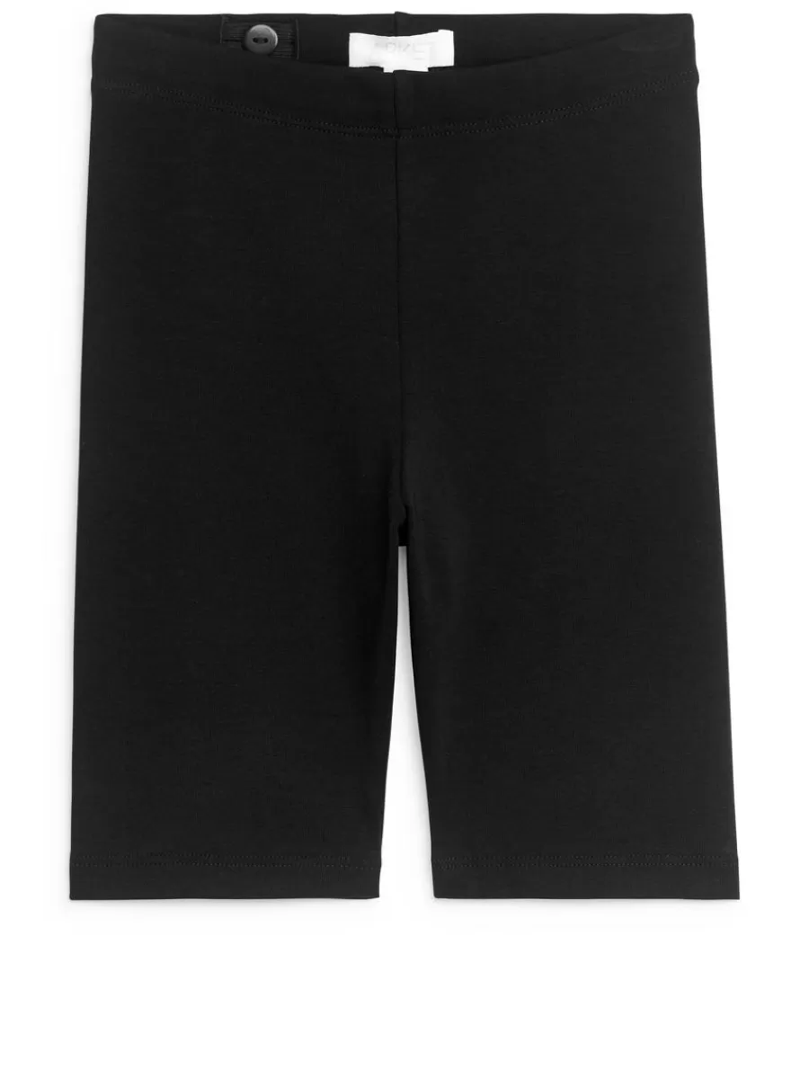 Pantalons Et Shorts | Pantalons-ARKET Cuissard vélo en jersey Noir