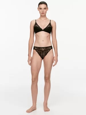 Sous-Vêtements-ARKET Culotte en dentelle Noir