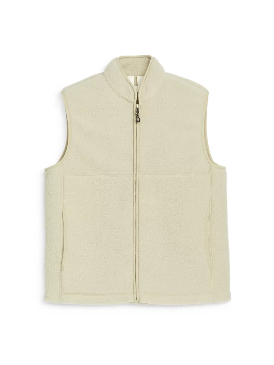Vêtements De Sport | Manteaux Et Vestes-ARKET Débardeur de sport en polaire Beige