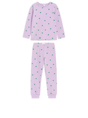 Pyjamas-ARKET Ensemble pyjama en jersey Mauve