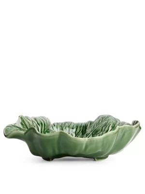 Bols-ARKET Feuille concave Bordallo Pinheiro 26 cm Vert