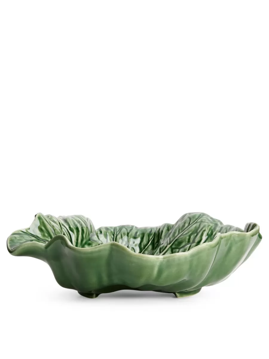 Bols-ARKET Feuille concave Bordallo Pinheiro 26 cm Vert