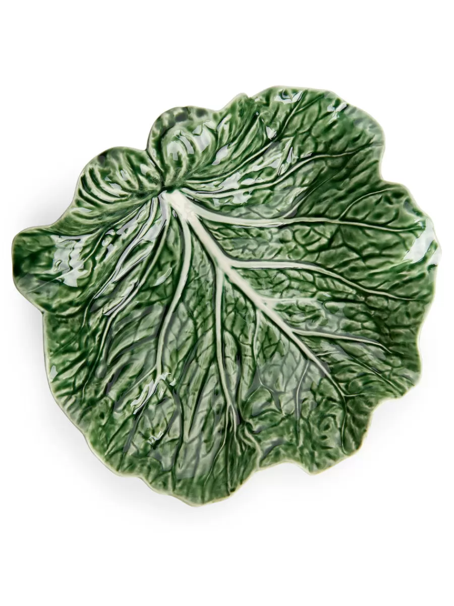 Bols-ARKET Feuille concave Bordallo Pinheiro 26 cm Vert