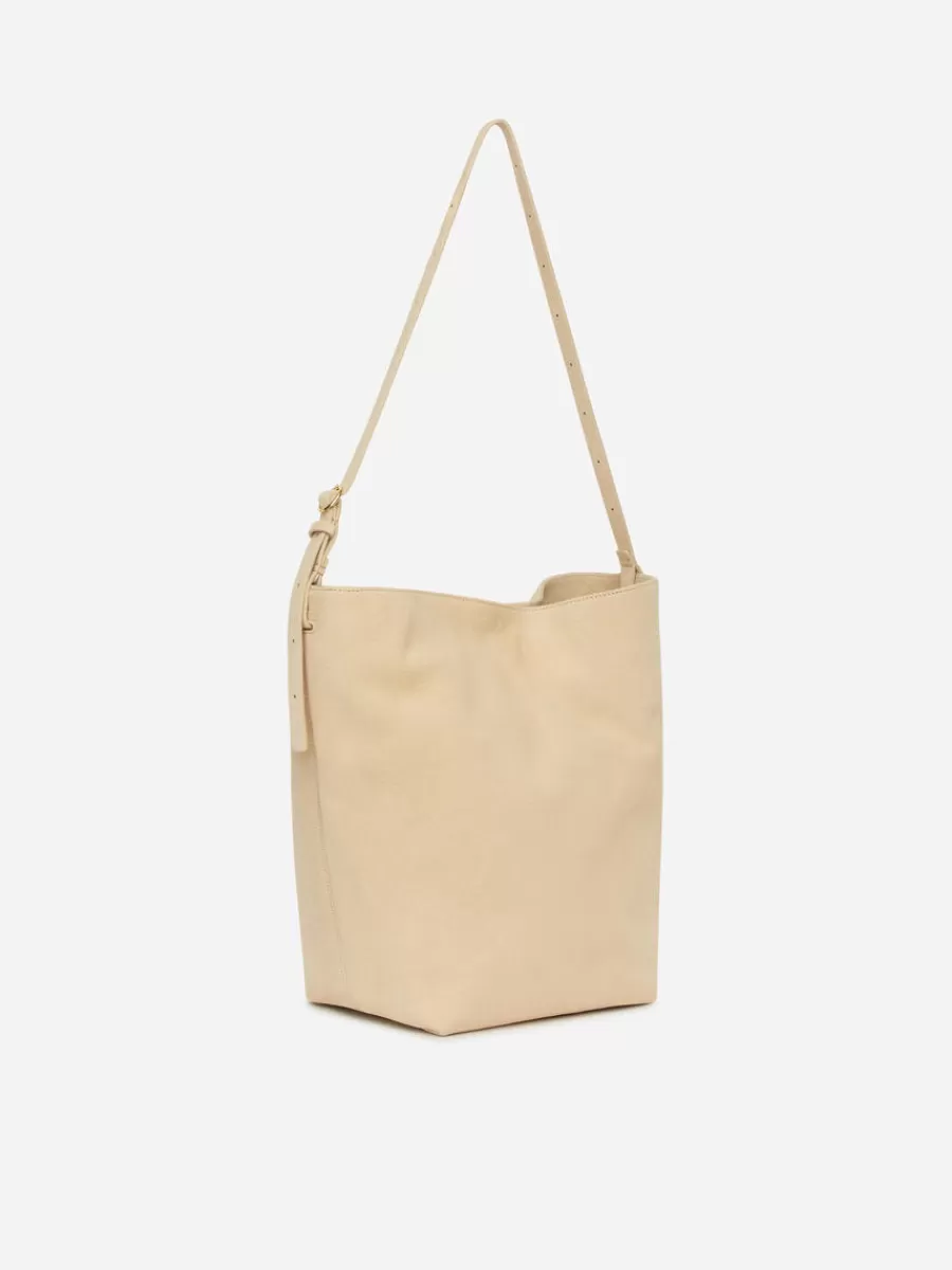 Tous Les Sacs-ARKET Fourre-tout en daim Beige clair