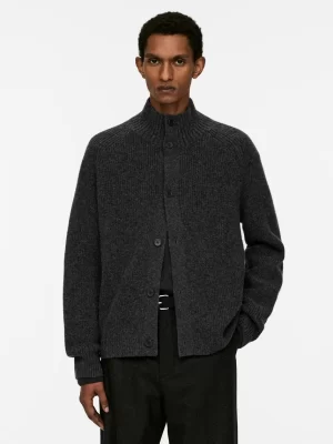 Maille-ARKET Gilet en laine Gris foncé