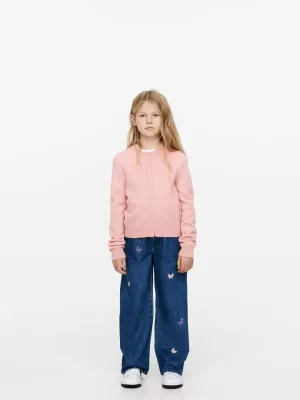 Maille | Maille-ARKET Gilet en laine Rose