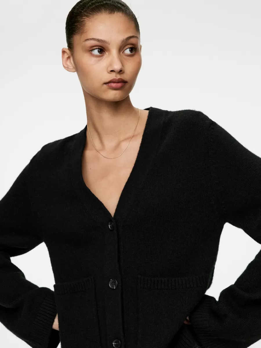 Mailles Et Cardigans-ARKET Gilet en laine Noir