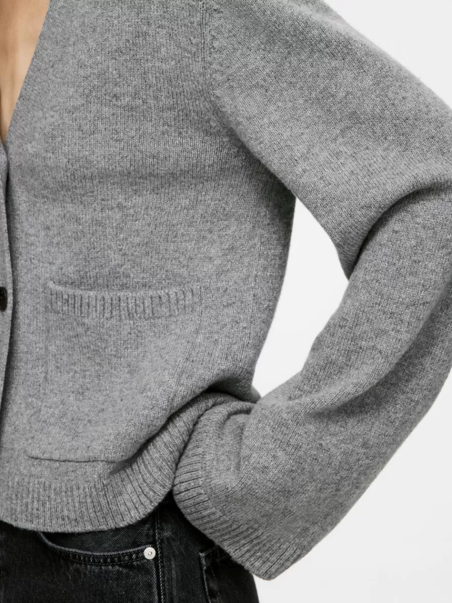 Mailles Et Cardigans-ARKET Gilet en laine gris