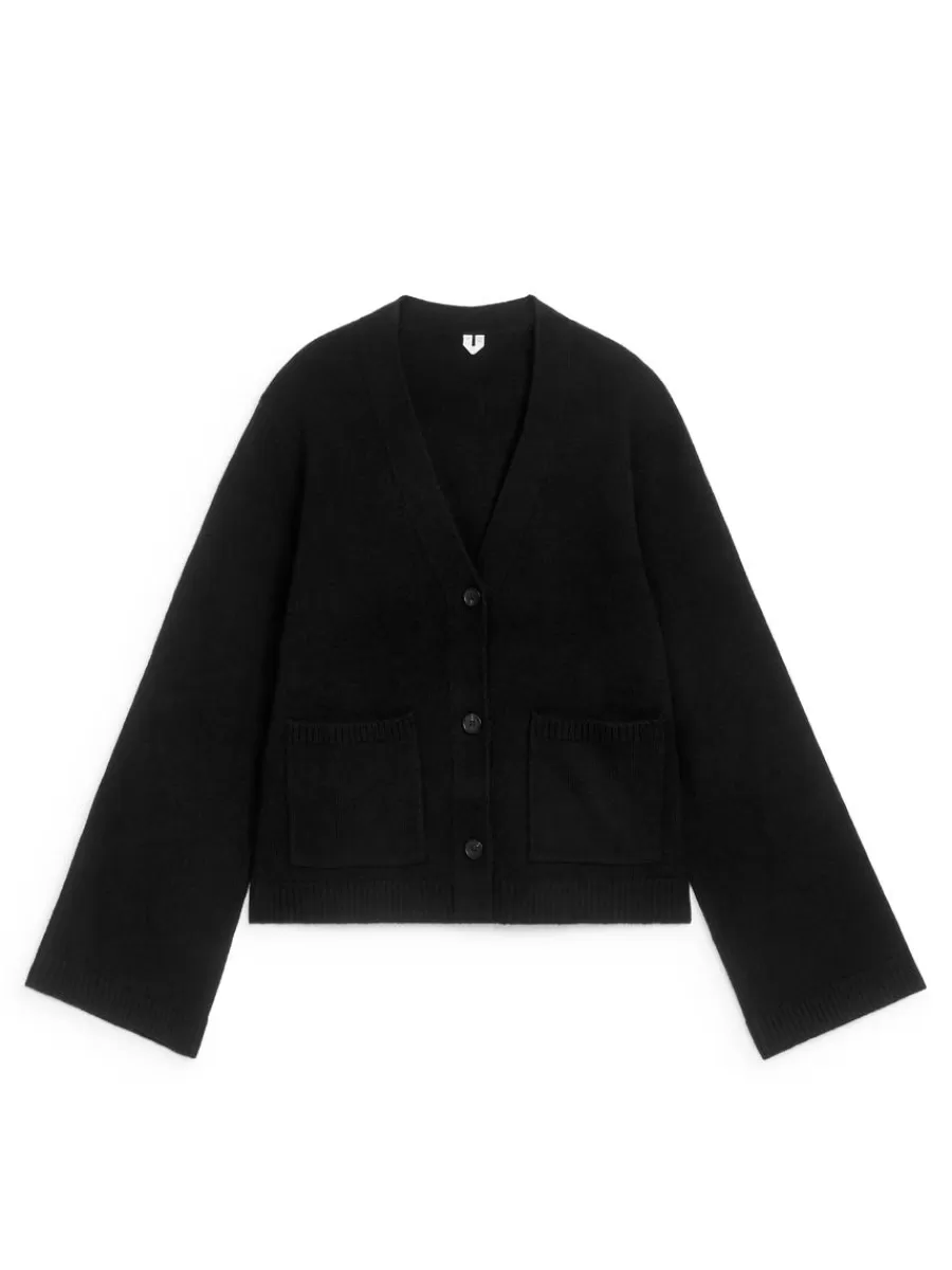 Mailles Et Cardigans-ARKET Gilet en laine Noir